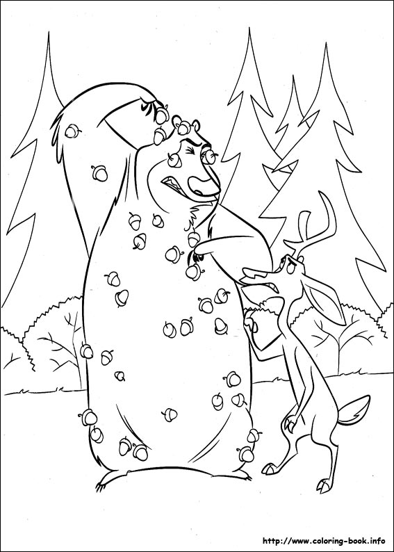 Open Season coloring picture